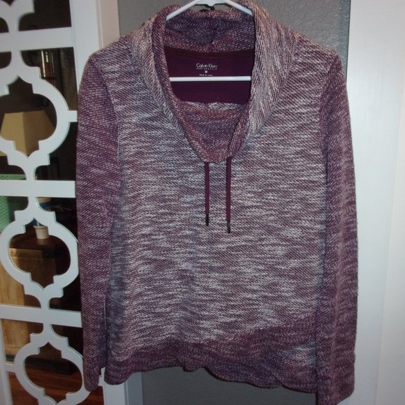 Calvin Klein Cowl Neck Sweatshirt - Picture 6 of 9